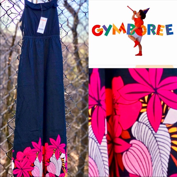 Last 1 NWT Gymboree Jungle Brights Maxi Dress - Picture 7 of 7